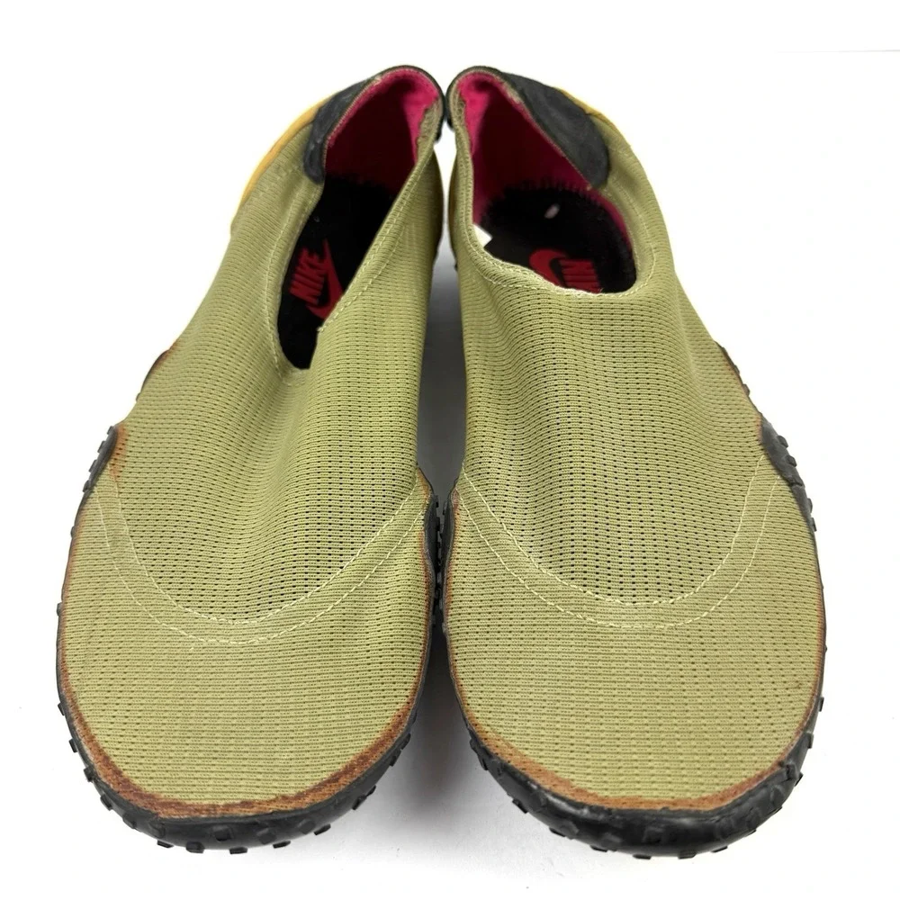 Nike Aqua Gear Mens‎ Shoes 8 Olive Green Water Slip On Vintage 90's